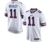 Nike Buffalo Bills #11Beasley White Men Stitched NFL Vapor Untouchable Limited Jersey