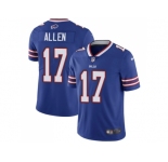 Nike Buffalo Bills #17 Josh Allen Royal Blue Team Color Men Stitched NFL Vapor Untouchable Limited Jersey