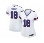 Women Nike Buffalo Bills #18 Andre Holmes Game White NFL Jersey