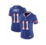 Women's Nike Buffalo Bills #11 Zay Jones Vapor Untouchable Limited Royal Blue Team Color NFL Jersey