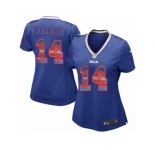 Women's Nike Buffalo Bills #14 Sammy Watkins Limited Royal Blue Strobe NFL Jersey