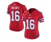 Women's Nike Buffalo Bills #16 Andre Holmes Limited Red Rush NFL Jersey
