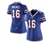 Women's Nike Buffalo Bills #16 Andre Holmes Limited Royal Blue Team Color NFL Jersey