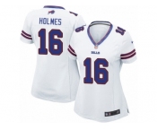 Women's Nike Buffalo Bills #16 Andre Holmes Limited White NFL Jersey