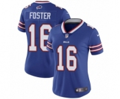 Women's Nike Buffalo Bills #16 Robert Foster Royal Blue Team Color Vapor Untouchable Elite Player NFL Jersey