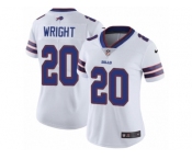 Women's Nike Buffalo Bills #20 Shareece Wright Vapor Untouchable Limited White NFL Jersey