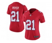 Women's Nike Buffalo Bills #21 Jordan Poyer Limited Red Rush NFL Jersey