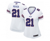 Women's Nike Buffalo Bills #21 Jordan Poyer Limited White NFL Jersey