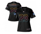 Women's Nike Buffalo Bills #23 Micah Hyde Game Black Fashion NFL Jersey
