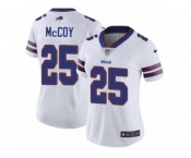 Women's Nike Buffalo Bills #25 LeSean McCoy Vapor Untouchable Limited White NFL Jersey