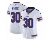 Women's Nike Buffalo Bills #30 Corey White Vapor Untouchable Limited White NFL Jersey