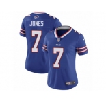 Women's Nike Buffalo Bills #7 Cardale Jones Vapor Untouchable Limited Royal Blue Team Color NFL Jersey