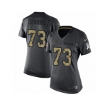 Women's Nike Buffalo Bills #73 Dion Dawkins Limited Black 2016 Salute to Service NFL Jersey