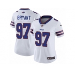 Women's Nike Buffalo Bills #97 Corbin Bryant Vapor Untouchable Limited White NFL Jersey