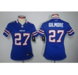 nike women nfl jerseys buffalo bills #27 gilmore blue[nike]