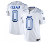 Youth Buffalo Bills #0 Keon Coleman White 2025 F.U.S.E. “Rivalries” Vapor Untouchable Stitched Football Jersey
