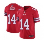 Youth Buffalo Bills #14 Stefon Diggs Red Vapor Untouchable Limited Player Football Jersey