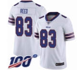 Youth Buffalo Bills #83 Andre Reed White Vapor Untouchable Limited Player 100th Season Football Jersey