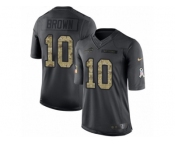 Youth Nike Buffalo Bills #10 Philly Brown Limited Black 2016 Salute to Service NFL Jersey
