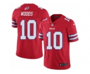 Youth Nike Buffalo Bills #10 Robert Woods Limited Red Rush NFL Jersey