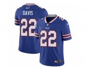 Youth Nike Buffalo Bills #22 Vontae Davis Royal Blue Team Color Stitched NFL Vapor Untouchable Limited Jersey