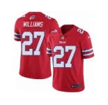 Youth Nike Buffalo Bills #27 Duke Williams Limited Red Rush NFL Jersey