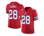 Youth Nike Buffalo Bills #28 E.J. Gaines Limited Red Rush Vapor Untouchable NFL Jersey