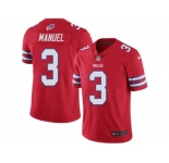 Youth Nike Buffalo Bills #3 E. J. Manuel Limited Red Rush NFL Jersey