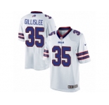 Youth Nike Buffalo Bills #35 Mike Gillislee Limited White NFL Jersey