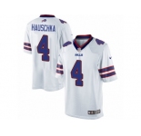 Youth Nike Buffalo Bills #4 Stephen Hauschka Limited White NFL Jersey