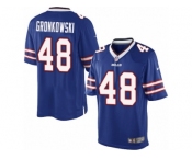 Youth Nike Buffalo Bills #48 Glenn Gronkowski Limited Royal Blue Team Color NFL Jersey