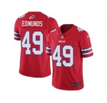 Youth Nike Buffalo Bills #49 Tremaine Edmunds Red Stitched NFL Limited Rush Jersey
