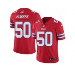 Youth Nike Buffalo Bills #50 Ramon Humber Limited Red Rush NFL Jersey