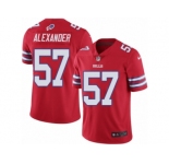 Youth Nike Buffalo Bills #57 Lorenzo Alexander Limited Red Rush NFL Jersey