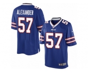 Youth Nike Buffalo Bills #57 Lorenzo Alexander Limited Royal Blue Team Color NFL Jersey