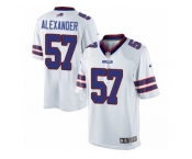 Youth Nike Buffalo Bills #57 Lorenzo Alexander Limited White NFL Jersey