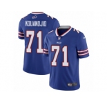 Youth Nike Buffalo Bills #71 Cyrus Kouandjio Vapor Untouchable Limited Royal Blue Team Color NFL Jersey