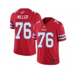 Youth Nike Buffalo Bills #76 John Miller Limited Red Rush NFL Jersey
