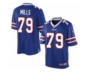 Youth Nike Buffalo Bills #79 Jordan Mills Limited Royal Blue Team Color NFL Jersey