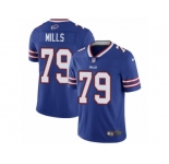 Youth Nike Buffalo Bills #79 Jordan Mills Royal Blue Team Color Vapor Untouchable Limited Player NFL Jersey