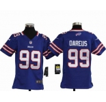 nike youth nfl jerseys buffalo bills #99 dareus blue[nike]