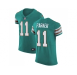Nike Miami Dolphins #11 DeVante Parker Aqua Green Alternate Men Stitched NFL Vapor Untouchable Elite Jersey