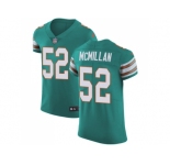 Nike Miami Dolphins #52 Raekwon McMillan Aqua Green Alternate Men Stitched NFL Vapor Untouchable Elite Jersey