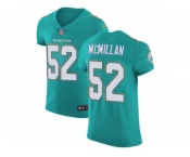 Nike Miami Dolphins #52 Raekwon McMillan Aqua Green Team Color Men Stitched NFL Vapor Untouchable Elite Jersey