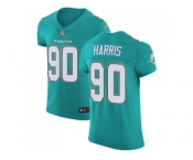 Nike Miami Dolphins #90 Charles Harris Aqua Green Team Color Men Stitched NFL Vapor Untouchable Elite Jersey