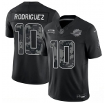 Men's Miami Dolphins #10 Jacob Rodriguez Black F.U.S.E. 2026 Salute to Service Limited Football Stitched Jersey