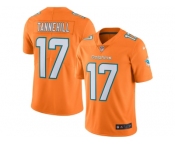 Men's Miami Dolphins #17 Ryan Tannehill Nike Orange Color Rush Limited Jersey