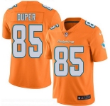 Men's Miami Dolphins #85 Mark Duper Orange 2016 Color Rush Stitched NFL Nike Limited Jersey