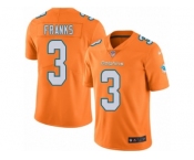 Men's Nike Miami Dolphins #3 Andrew Franks Limited Orange Rush NFL Jersey