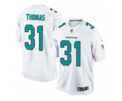 Men's Nike Miami Dolphins #31 Michael Thomas Limited White NFL Jersey